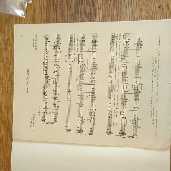 1919 Sheet Music - Picture 2 of 2